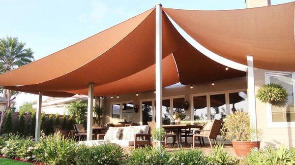 Elevate your patio ambiance using trendy shade sails