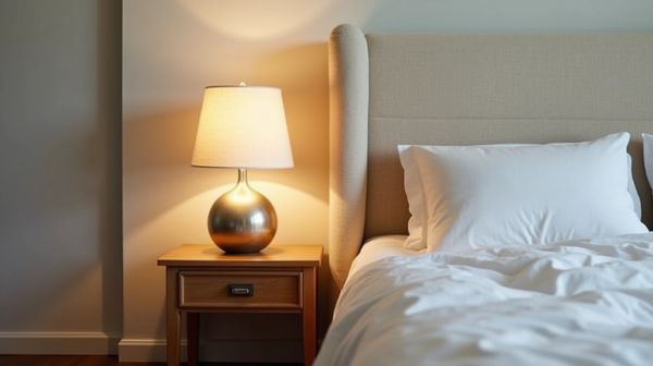 Illuminate bedrooms with stylish bedside lamps